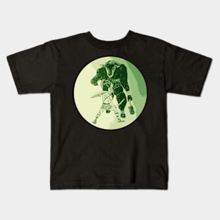 Minotaur Green Kids T-Shirt